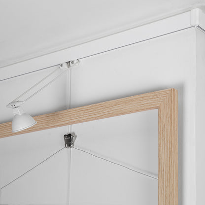 STAS multirail white 200 cm + installation kit