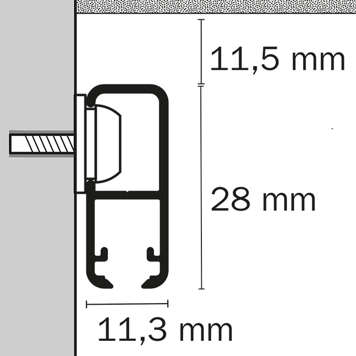 STAS cliprail pro + installation kit