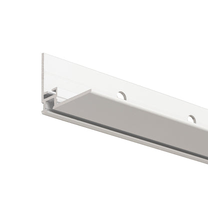 STAS drop ceiling rail 200 cm white supports 55 lbs, ideal for secure picture hanging.