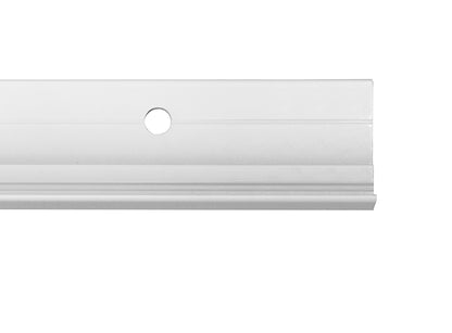 STAS drop ceiling rail 200 cm white is crafted from durable aluminum with a modern design.